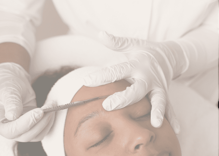 Dermaplanning foto